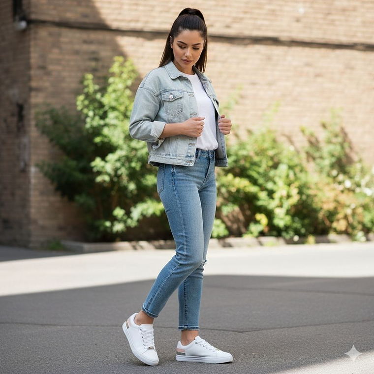 Zapatillas Tommy Hilfiger Laddi 2 Original Color Blanco y Rosado Para Mujer 4