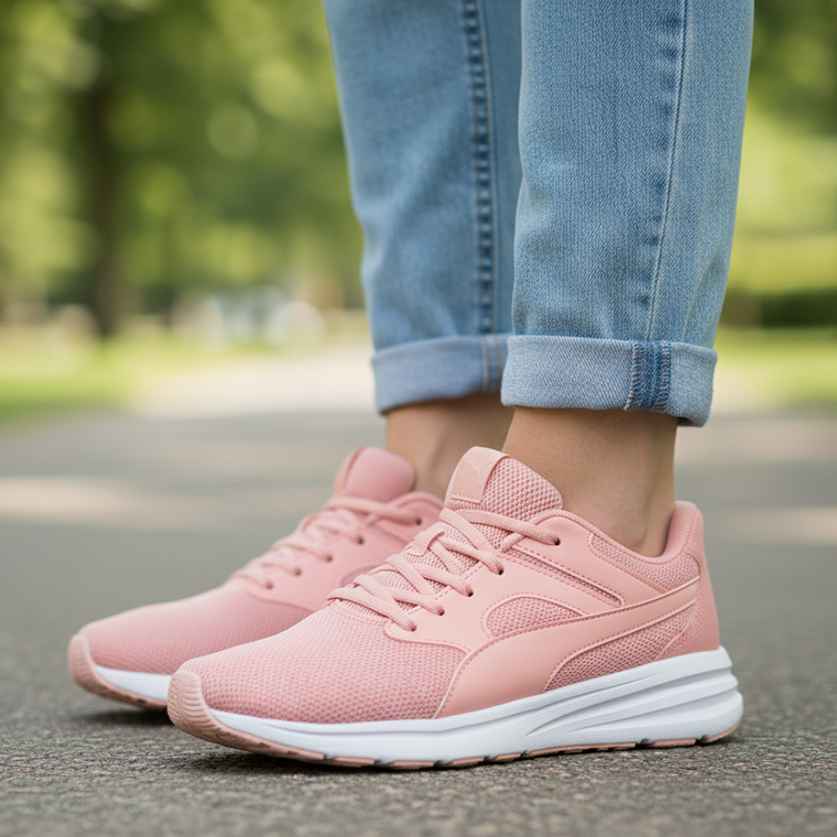 Zapatillas Puma Transport 377028 07 Original Color Rosado Para Mujer 4