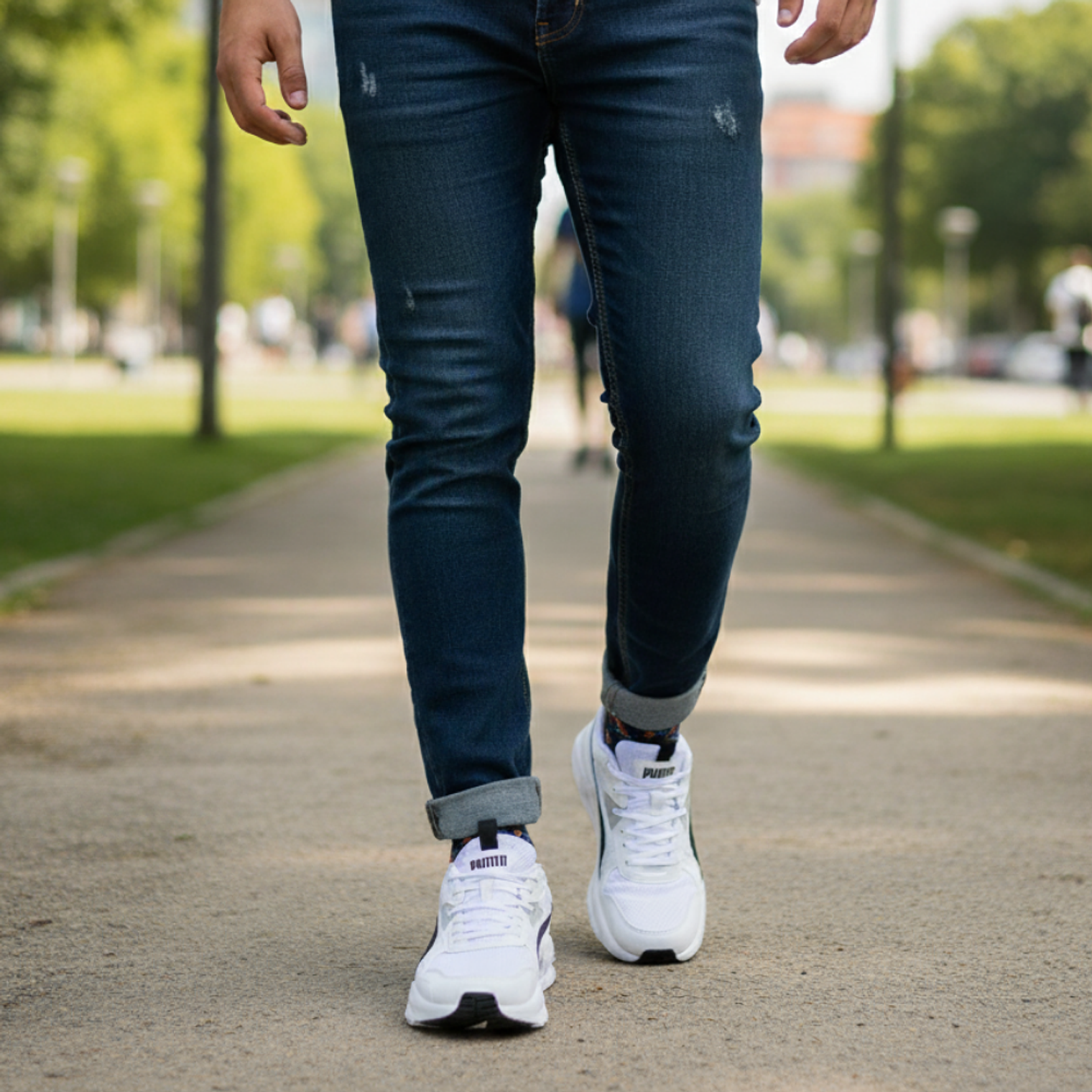 Zapatillas Puma Trinity Lite 389292 02 Original Color Blanco Para Hombre 5