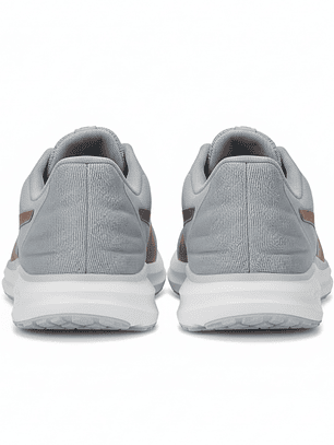 Zapatillas Puma Twitch Runner Metallic 378548 02 Original Color Gris Para Mujer