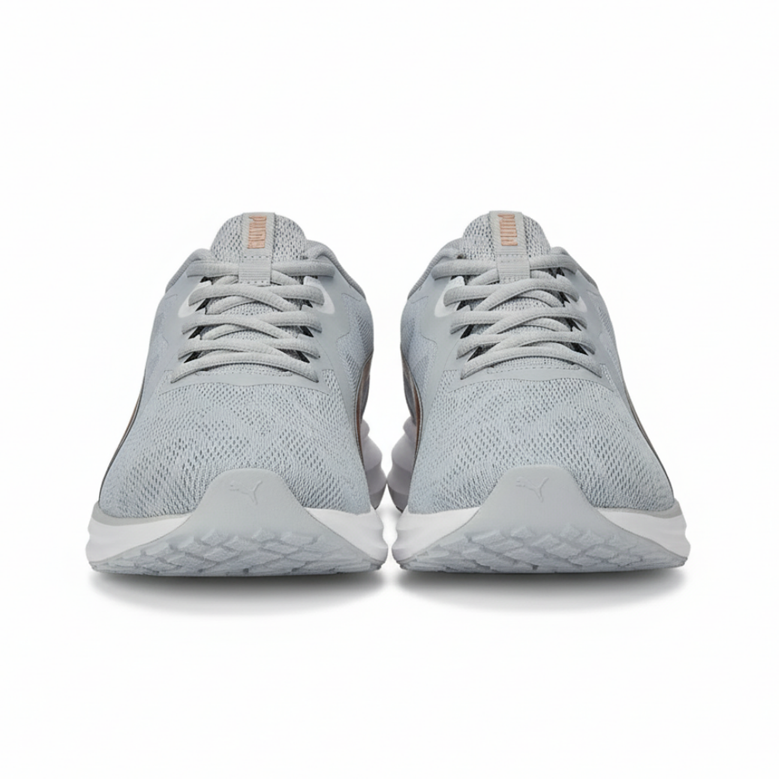 Zapatillas Puma Twitch Runner Metallic 378548 02 Original Color Gris Para Mujer 3