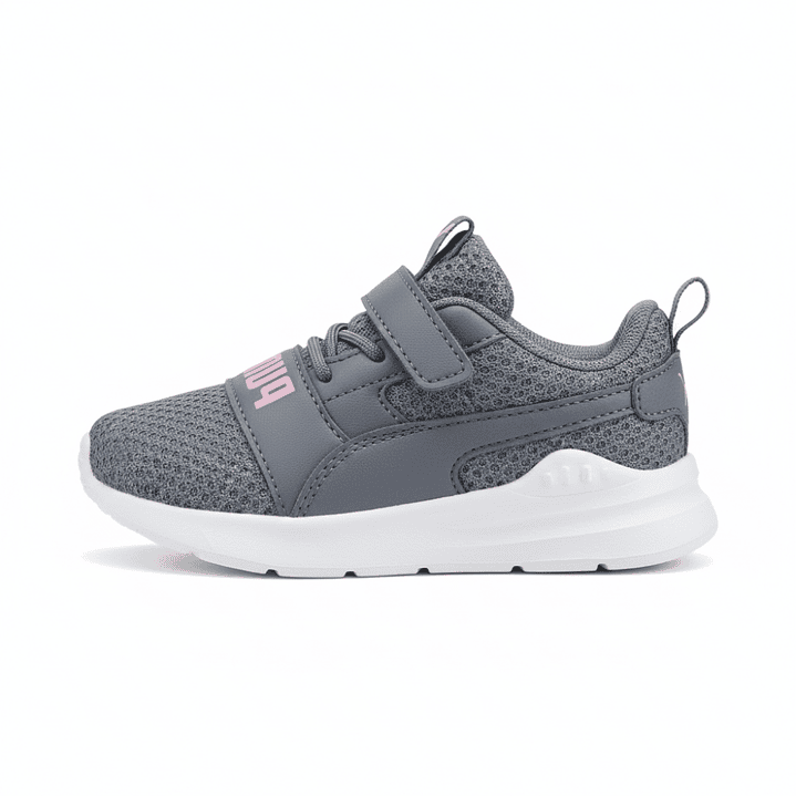Zapatillas Puma Wired Run Pure AC INF 390849 07 Original Color Gris para Niños 1
