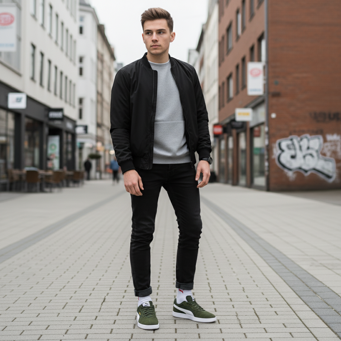 Zapatillas Puma Astro Kick 369115 02 Original Color Verde Para Hombre Talla 40.5 4