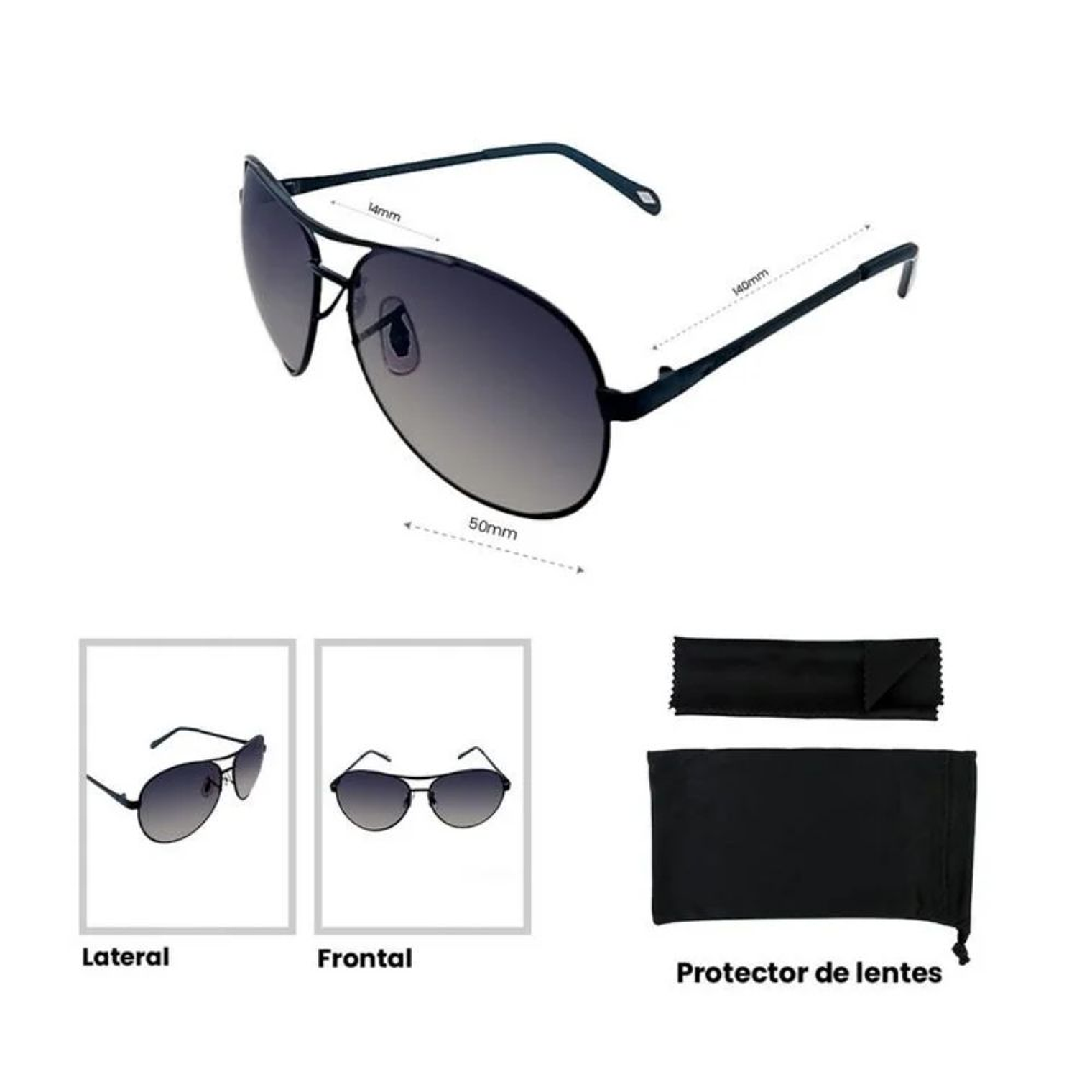 Lentes de Sol Fossil Outlook X82692 7
