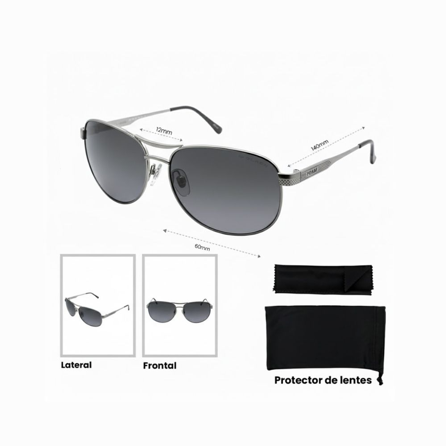 Lentes de Sol Fossil Outlook 66353564 7