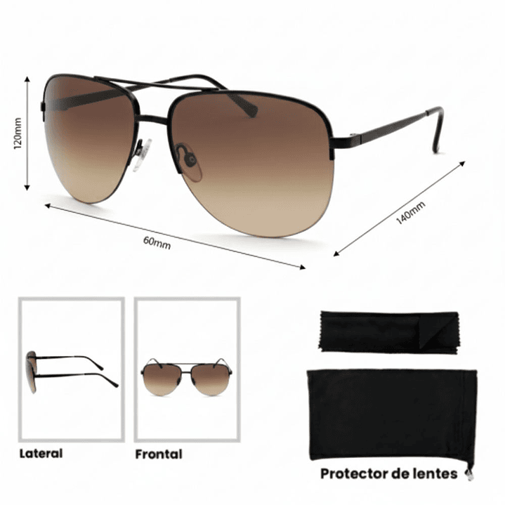 Lentes de Sol Fossil Outlook 66353539 7