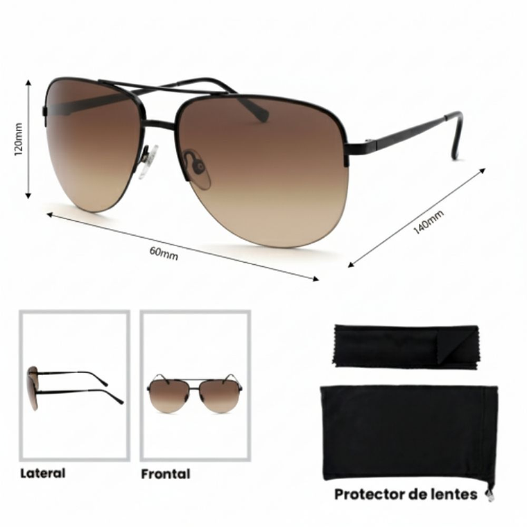 Lentes de Sol Fossil Outlook 66353539 7