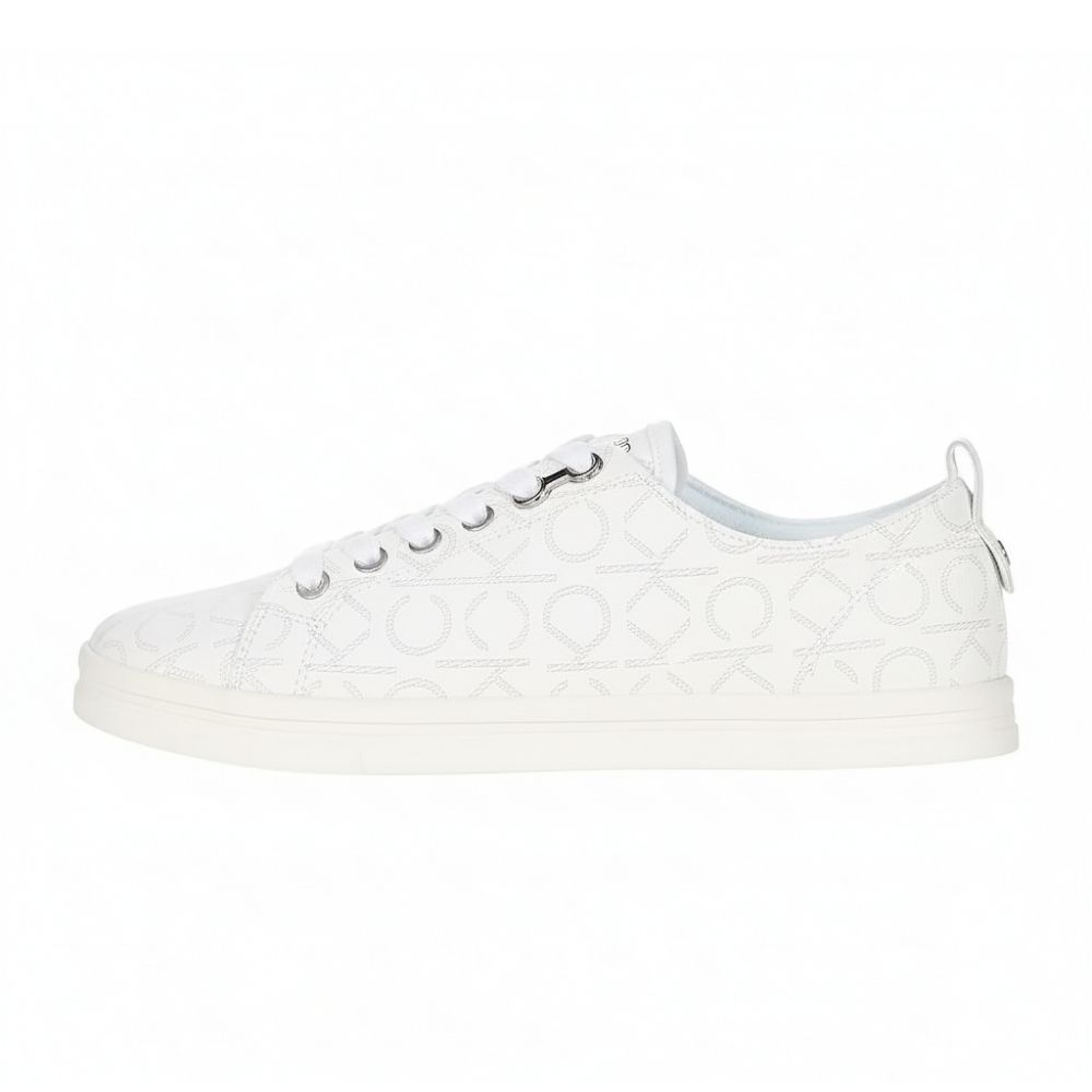Zapatillas Calvin Klein Michaela Original Color Blanco Unisex 1