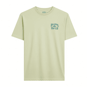 Polo manga corta para Hombre Billabong Worded BL11102111088/ZNH Color Verde Claro