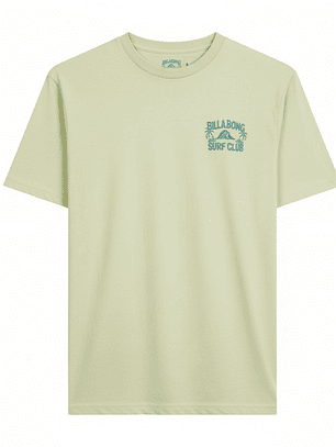 Polo manga corta para Hombre Billabong Worded BL11102111088/ZNH Color Verde Claro