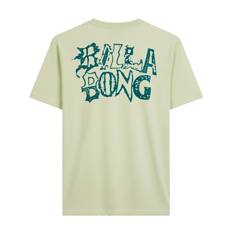 Polo manga corta para Hombre Billabong Worded BL11102111088/ZNH Color Verde Claro 3