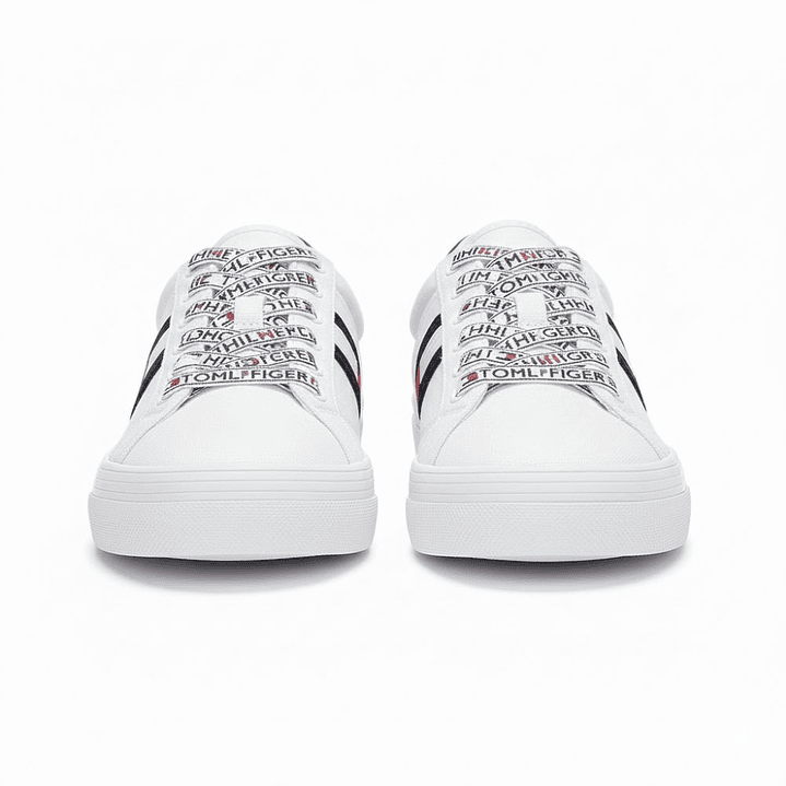 Zapatillas Tommy Hilfiger Fantim Original Color Blanco Unisex 2