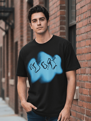 Polo con Diseño MJORI Color Negro Para Hombre Talla XL