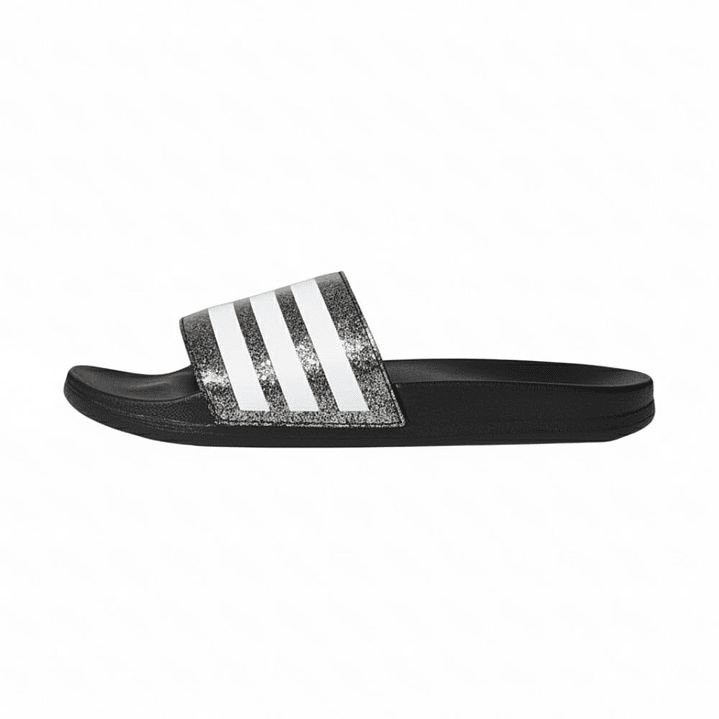 Sandalias Para Niños Adidas Kids Original Adilette Comfort FY8836 Color Negro 1