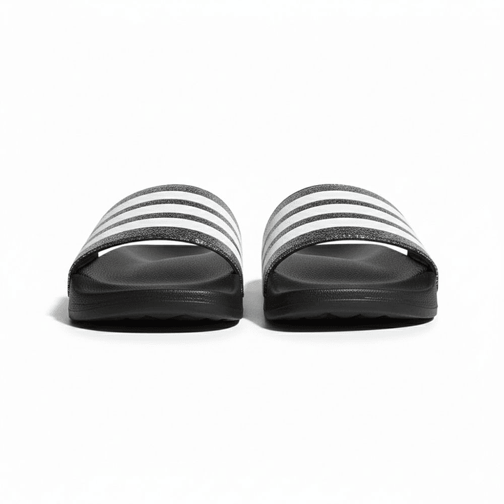 Sandalias Para Niños Adidas Kids Original Adilette Comfort FY8836 Color Negro 3