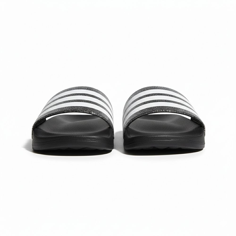 Sandalias Para Niños Adidas Kids Original Adilette Comfort FY8836 Color Negro 3