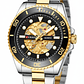 Reloj Análogo Curren KRED371901 8412 Hombre Plata y Dorado - Miniatura 3