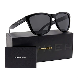 Lentes de Sol Hawkers One OTR23 Negro Brilloso Unisex Talla 54mm