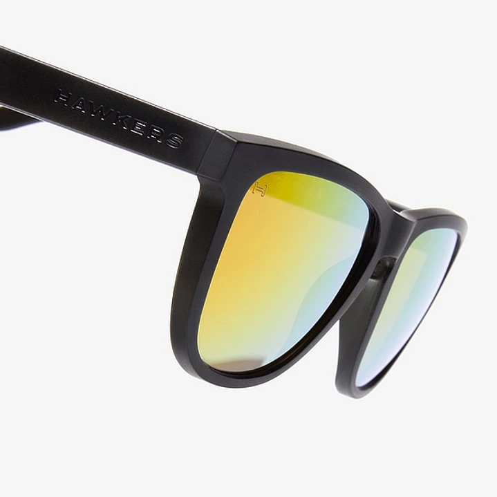 Lentes de Sol Hawkers One Raw HONR22BOT0 Negro Naranja Espejado Talla 54mm 4