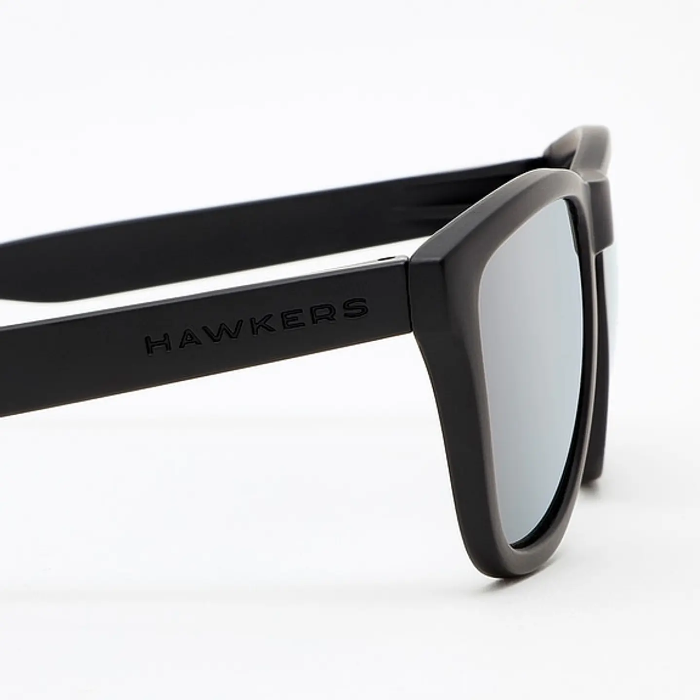 Lentes de Sol Hawkers One O18TR50 Negro Mate Gris Espejado Talla 54mm 4