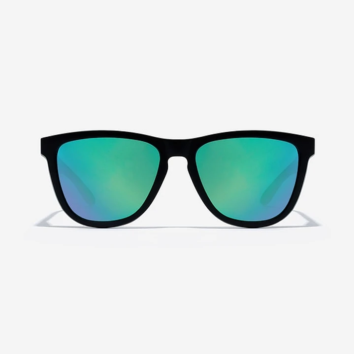 Lentes de Sol Hawkers One O18TR02 Negro Mate Verde Espejado Talla 54mm 2
