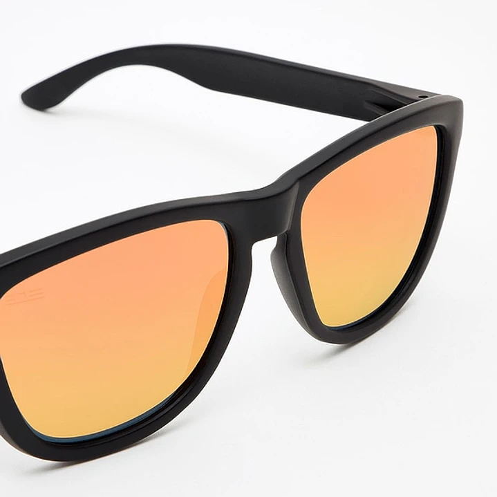 Lentes de Sol Hawkers One O18TR31 Negro Mate Naranja Espejado Talla 54mm 6