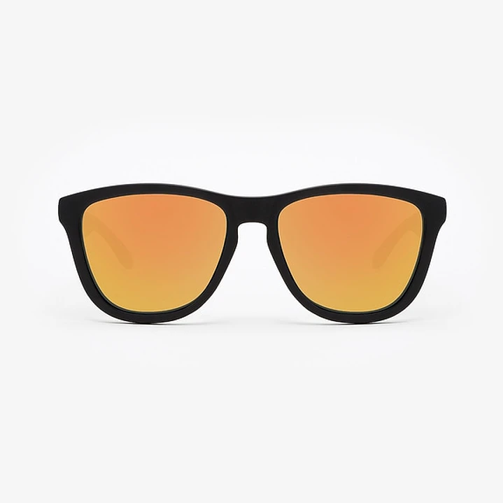 Lentes de Sol Hawkers One O18TR31 Negro Mate Naranja Espejado Talla 54mm 3