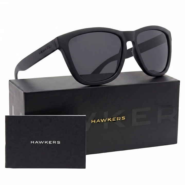 Lentes de Sol Polarizado Hawkers One 140014 Negro Mate Unisex Talla 54mm 1