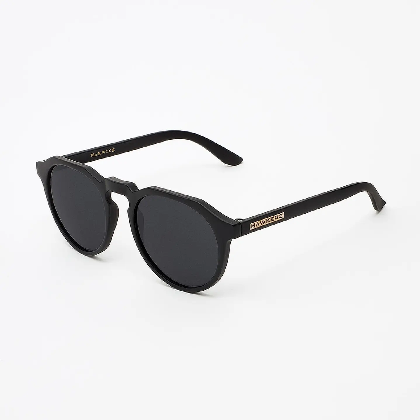 Lentes de Sol Hawkers Warwick Negro Mate WTR11 - Talla 51mm 2