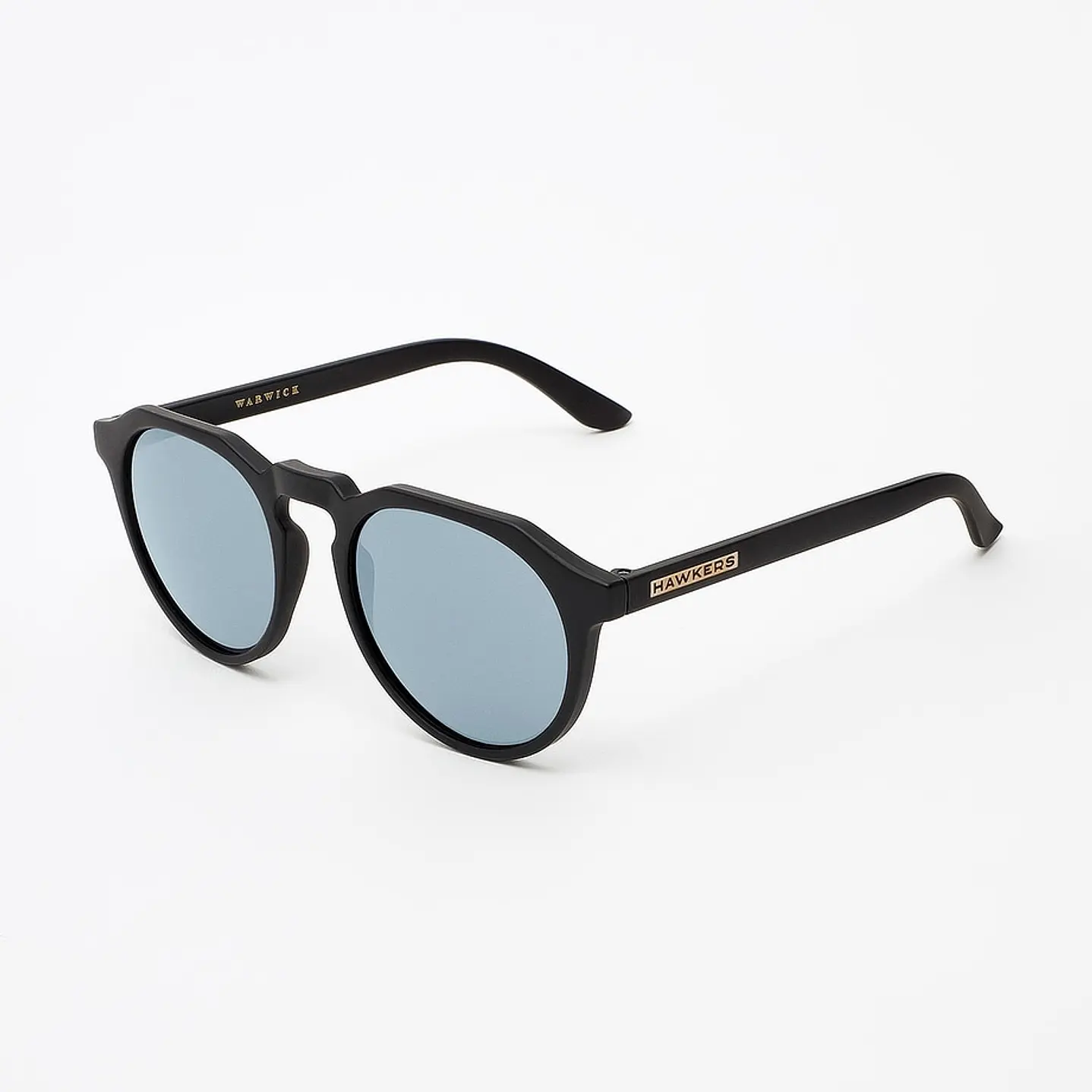 Lentes de Sol Hawkers Warwick Negro Gris  WTR13 - Talla 51mm 2