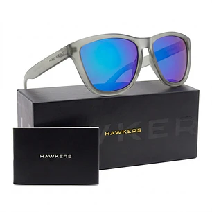 Lentes de Sol Hawkers One Gris Azul Espejo O16 - Talla 54mm