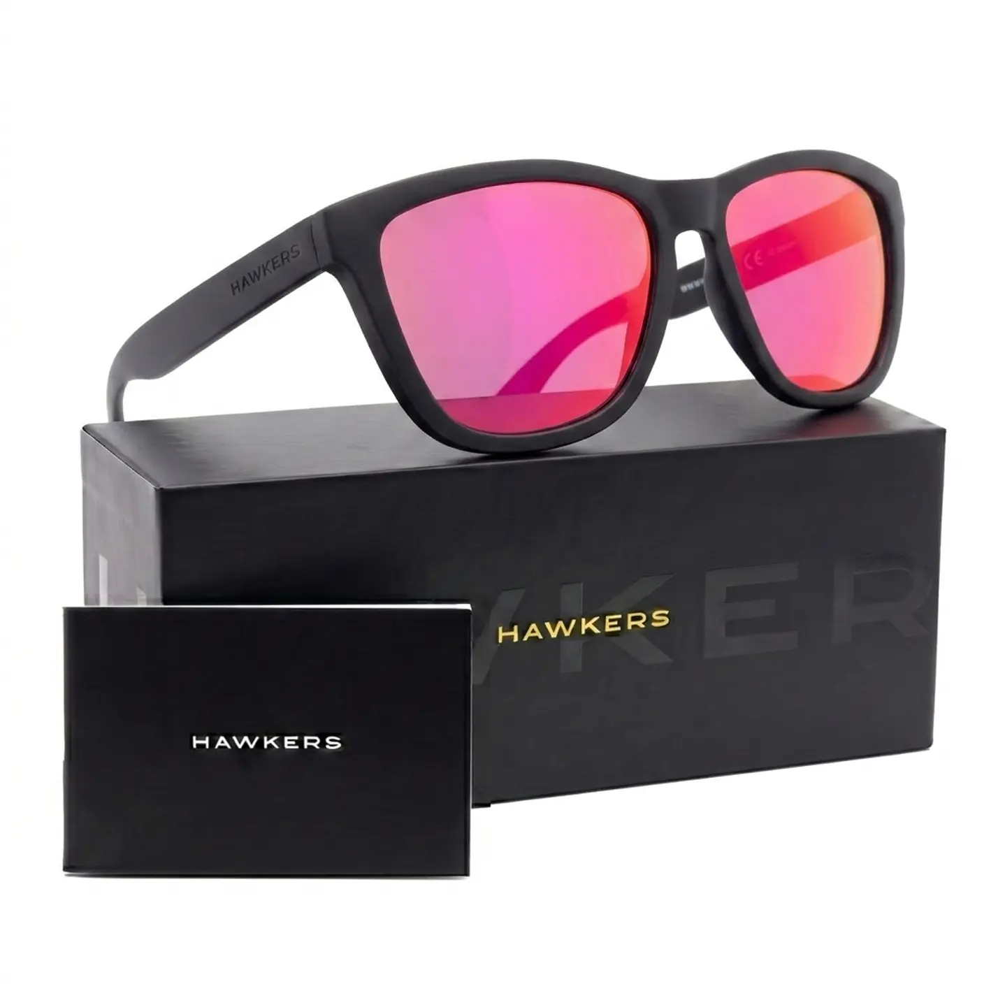 Lentes de Sol Hawkers One Negro Lila Espejado OTR03 - Talla 54mm 1