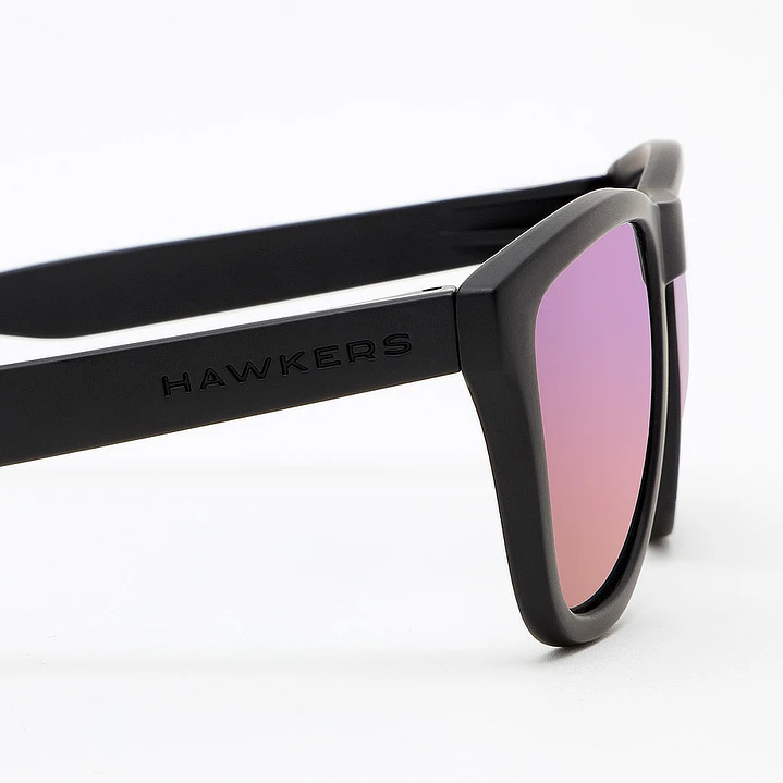 Lentes de Sol Hawkers One Negro Lila Espejado OTR03 - Talla 54mm 5