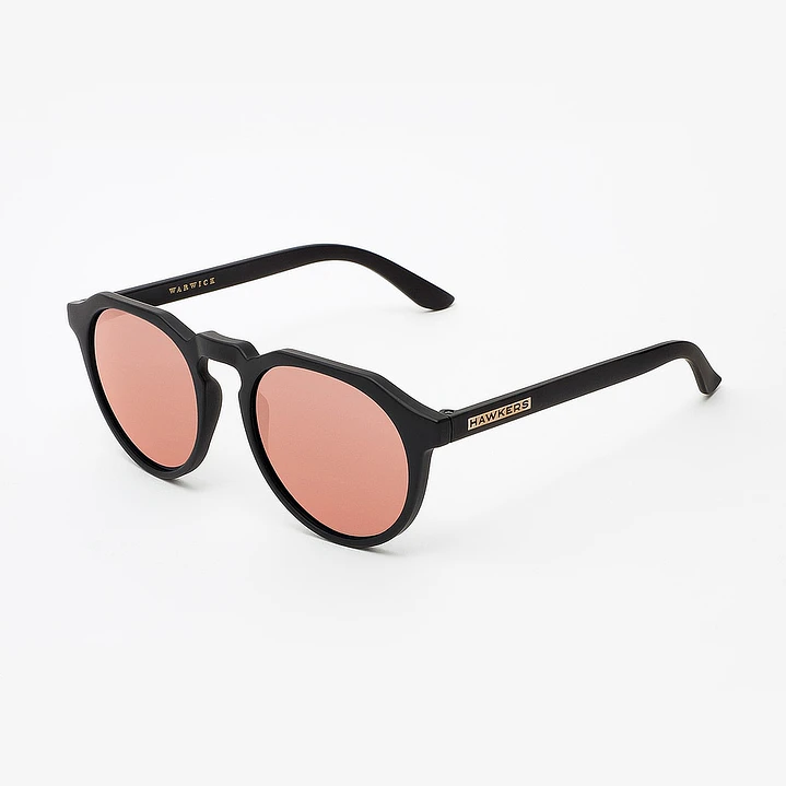 Lentes de Sol Hawkers Warwick Negro Rosado  WTR14 - Talla 51mm 2
