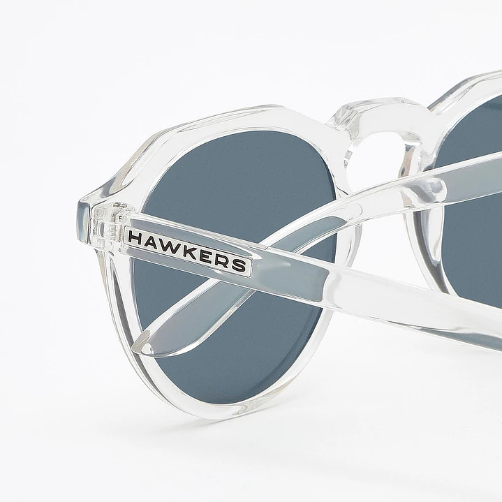 Lentes de Sol Hawkers Warwick Blanco Rosado W18TR15 - Talla 51mm 5