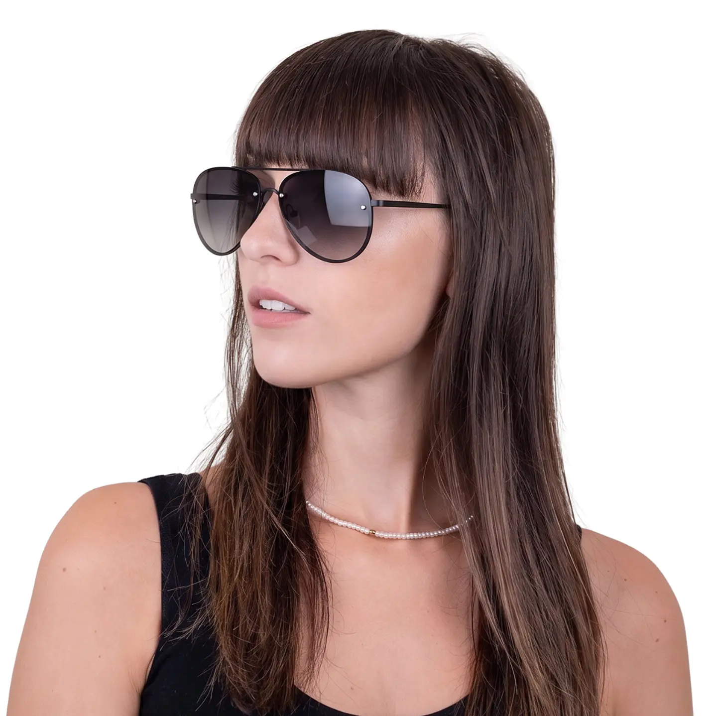 Lentes de Sol Fossil Outlook X82692 Negro Unisex - Talla 50mm 4