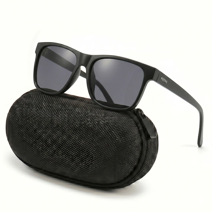 Lentes de Sol Fossil Outlook X80099 Negro Unisex - Talla 60 mm 1