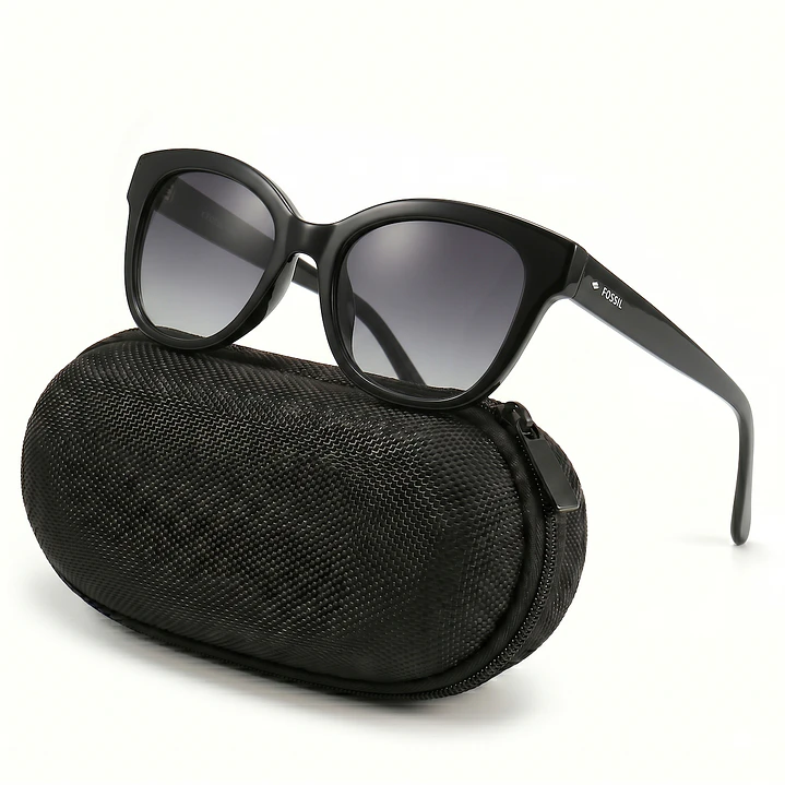 Lentes de Sol Fossil Outlook X82630 Negro Unisex - Talla 54mm 1