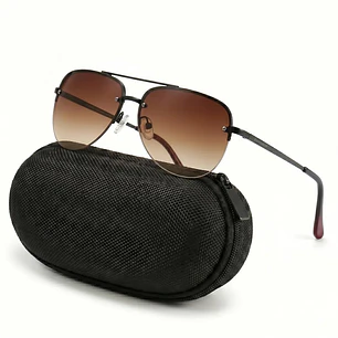 Lentes de Sol Fossil Outlook 66353539 Marron Unisex - Talla 60mm