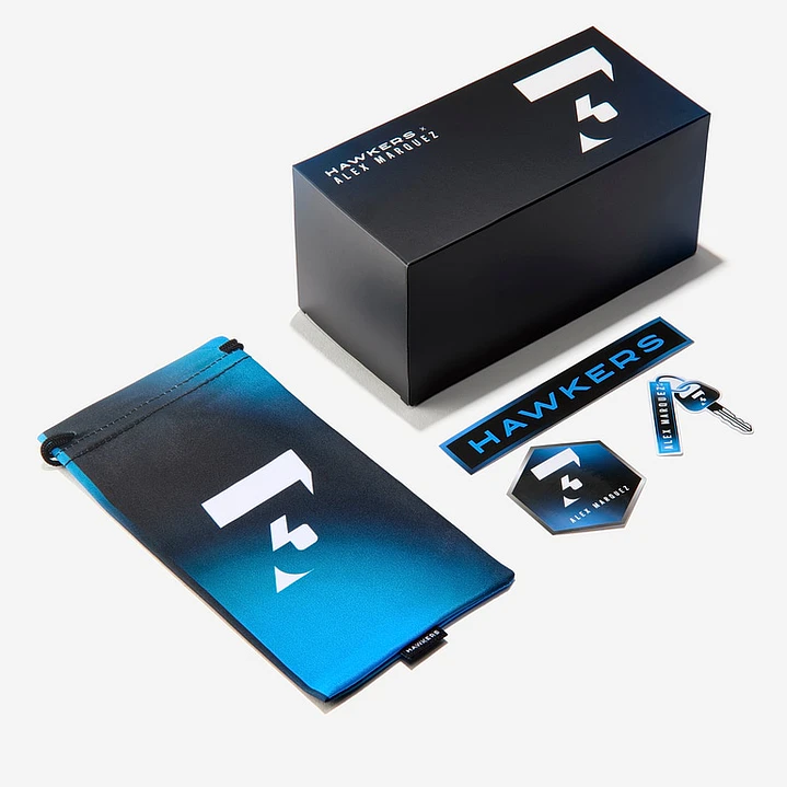 Lentes De Sol Deportivo Hawkers X Alex Marquez Nexus HNEX25LGTZ Unisex - 152mm 11