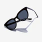 Lentes De Sol Polarizado Hawkers Bella Black Grey HBEL22BGTP - Talla 49mm - Miniatura 8