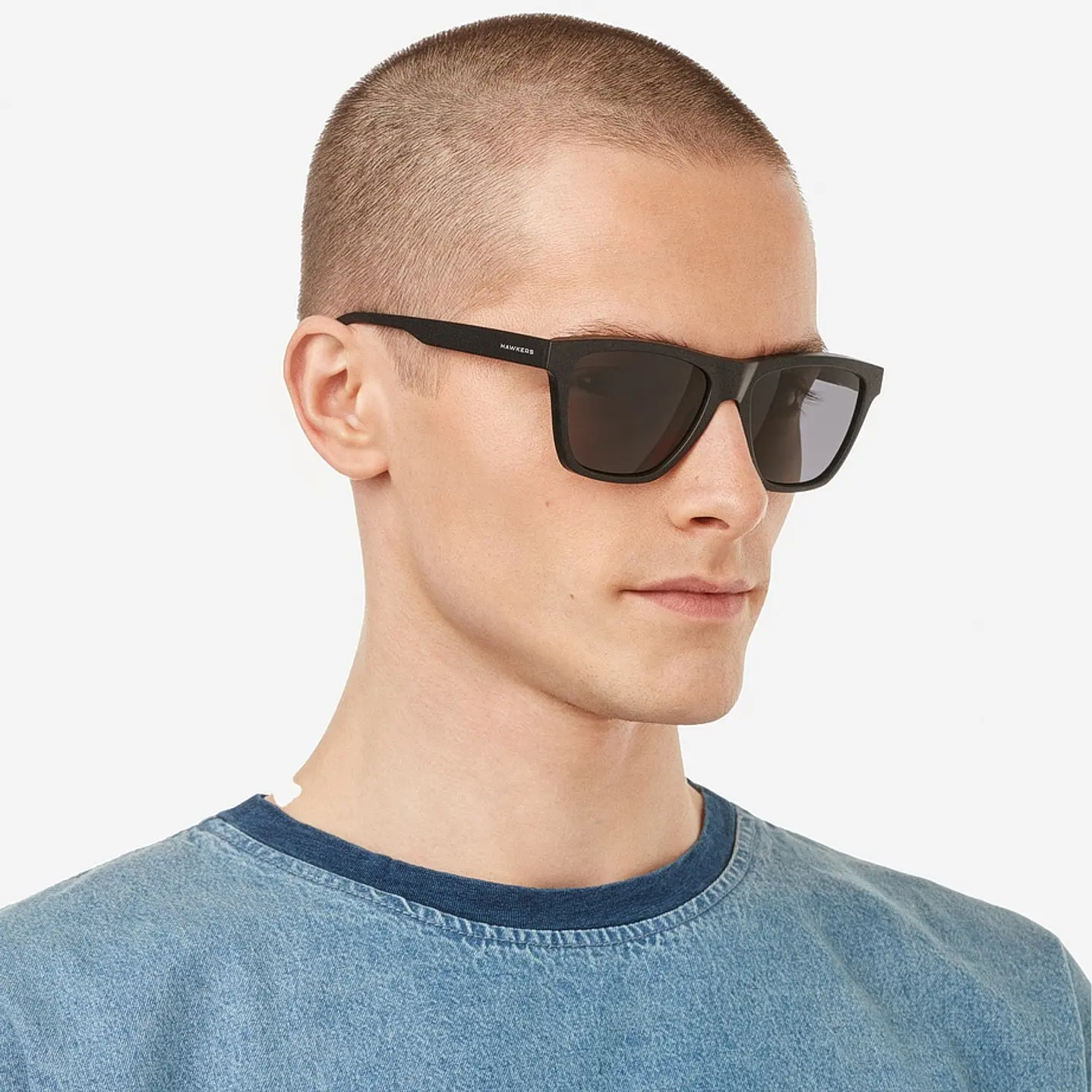Lentes De Sol Hawkers One Ls Raw Black Dark HOLR21BBTO - Talla 54mm 2