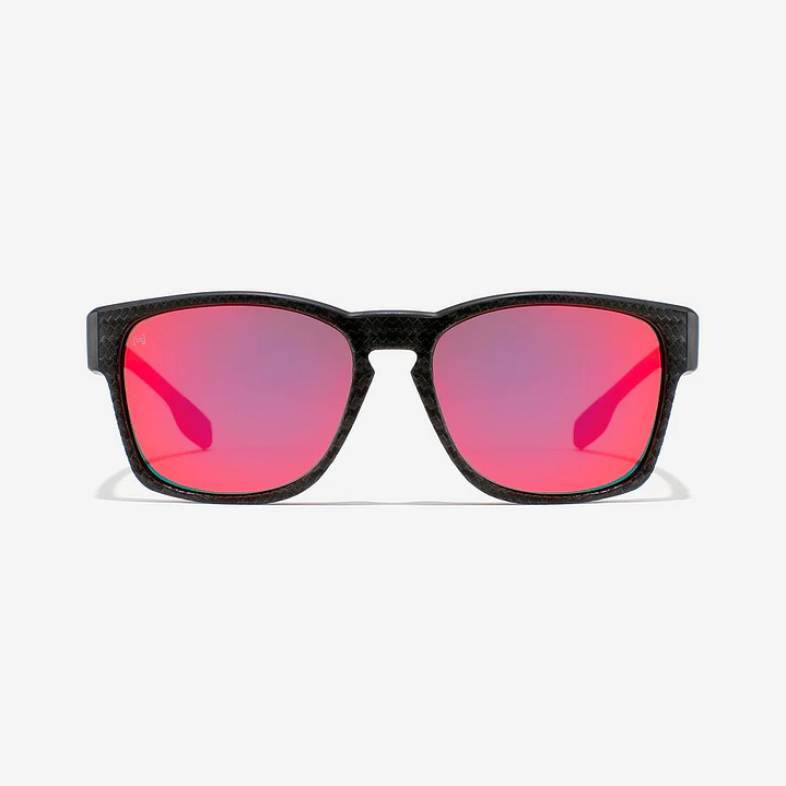 Lentes De Sol Polarizado Hawkers Core Raw Carbon Fiber Black Ruby HCRA25NRTP -Talla 56mm 4