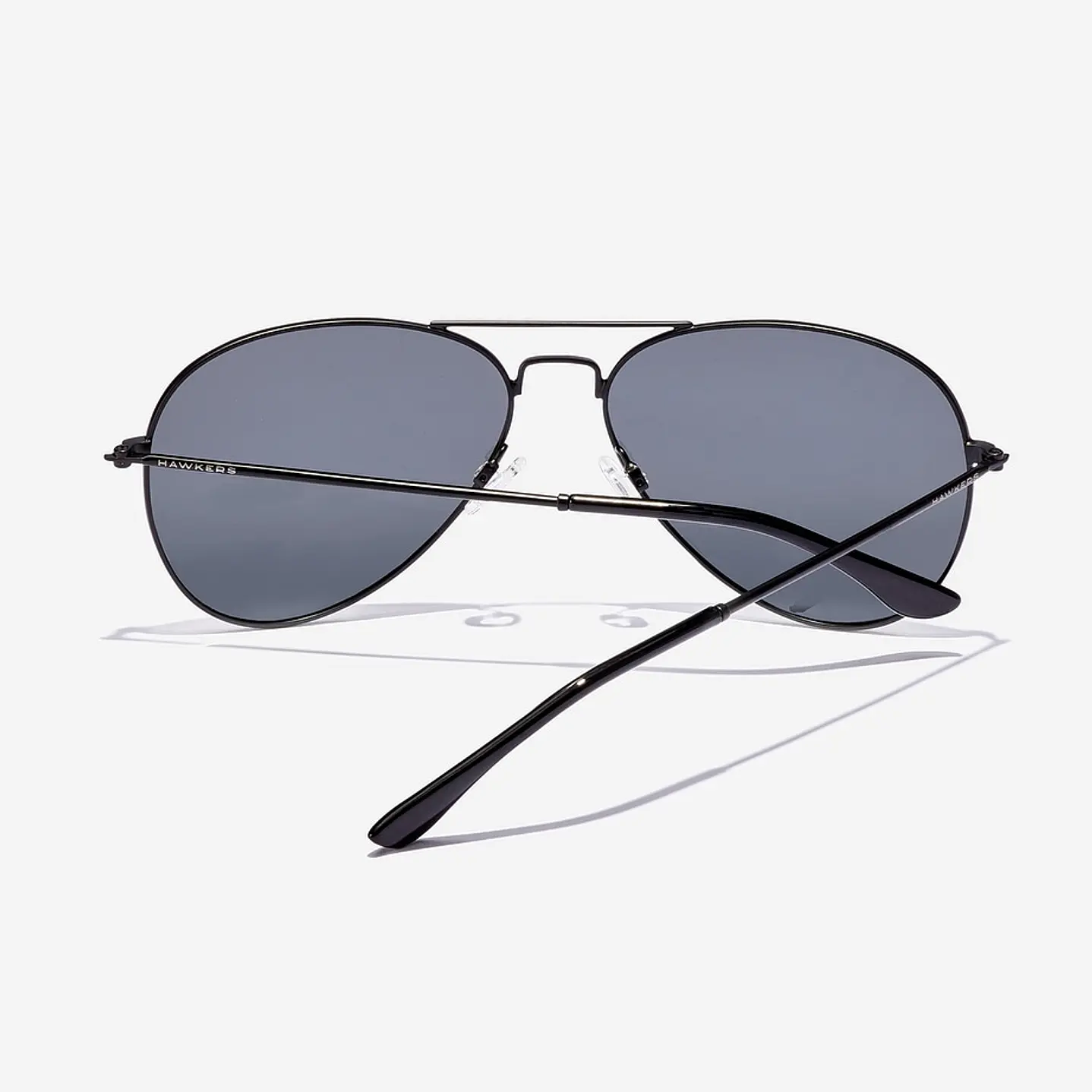 Lentes De Sol Polarizado Hawkers Hawk Black Grey HHAW22BGMP - Talla 61mm 7
