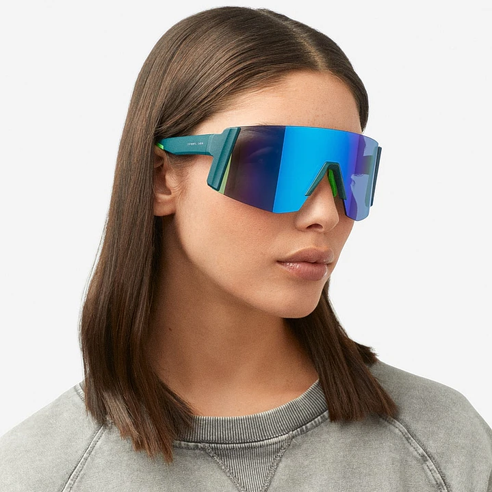 Lentes de Sol Deportivo Hawkers Lynx Big Teal Blue HLYB25ELT0 - Talla 151mm 3