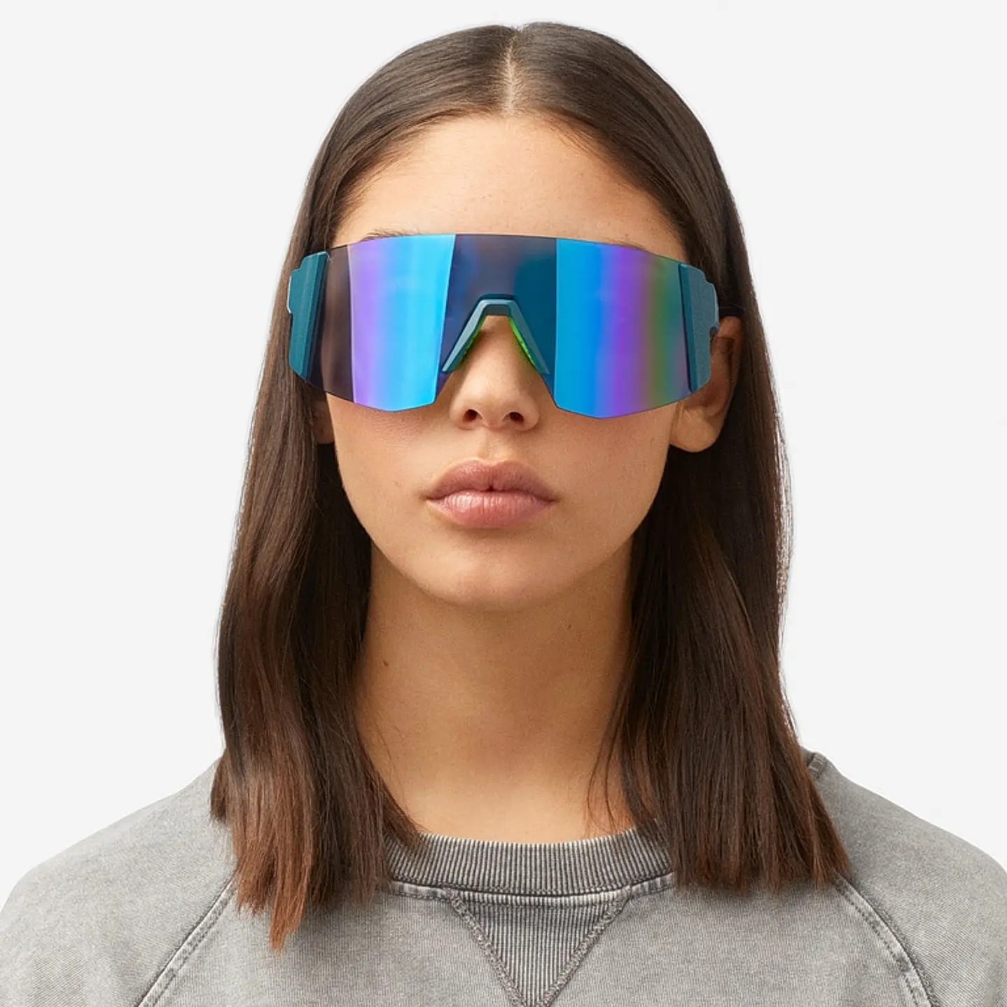 Lentes de Sol Deportivo Hawkers Lynx Big Teal Blue HLYB25ELT0 - Talla 151mm 8