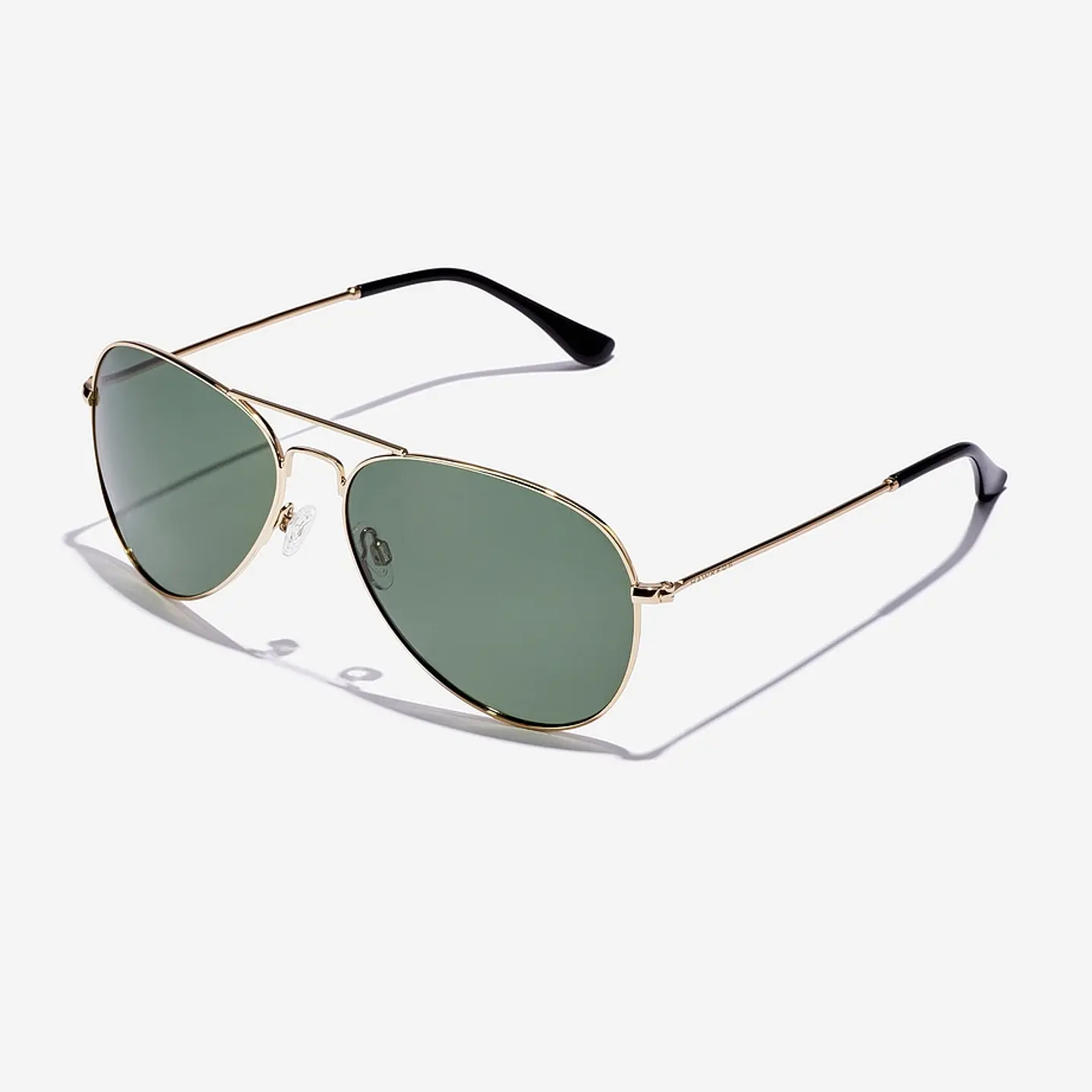 Lentes De Sol Polarizado Hawkers Hawk Gold Green HHAW22DEMP - Talla 61mm 5