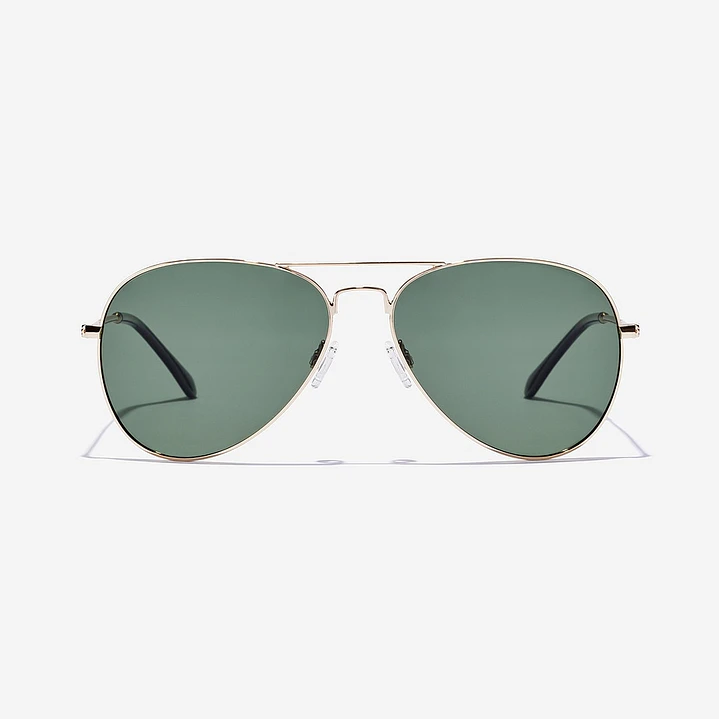 Lentes De Sol Polarizado Hawkers Hawk Gold Green HHAW22DEMP - Talla 61mm 4