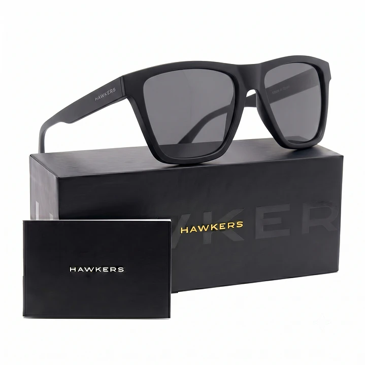 Lentes De Sol Polarizado Hawkers One Ls Raw Black HOLR21BBTP - Talla 54mm 1