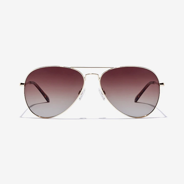 Lentes De Sol Polarizado Hawkers Hawk Gold Brown HHAW22DWMP - Talla 61mm 4